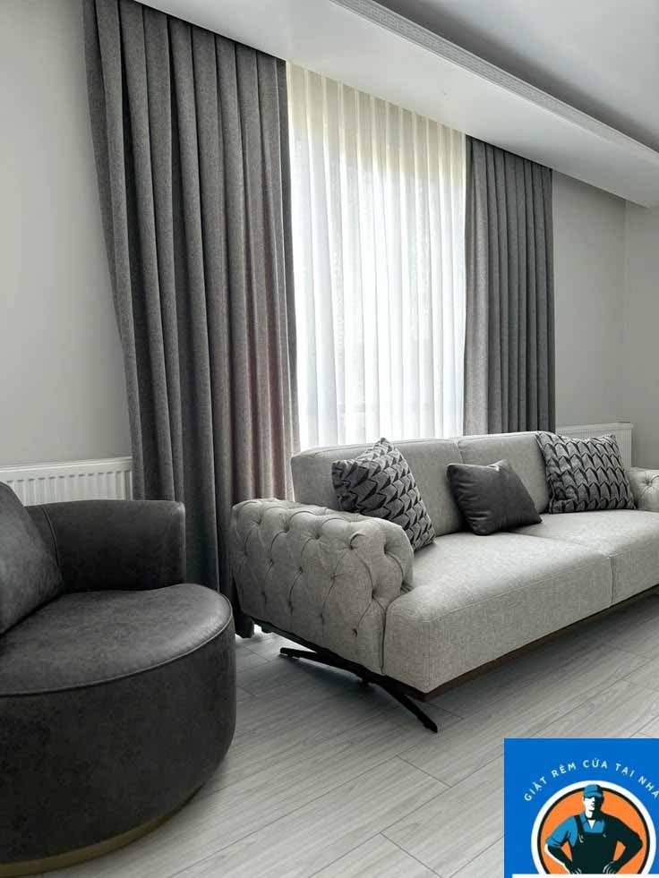 Giặt rèm cửa Thanh Oai giá chỉ từ 300k