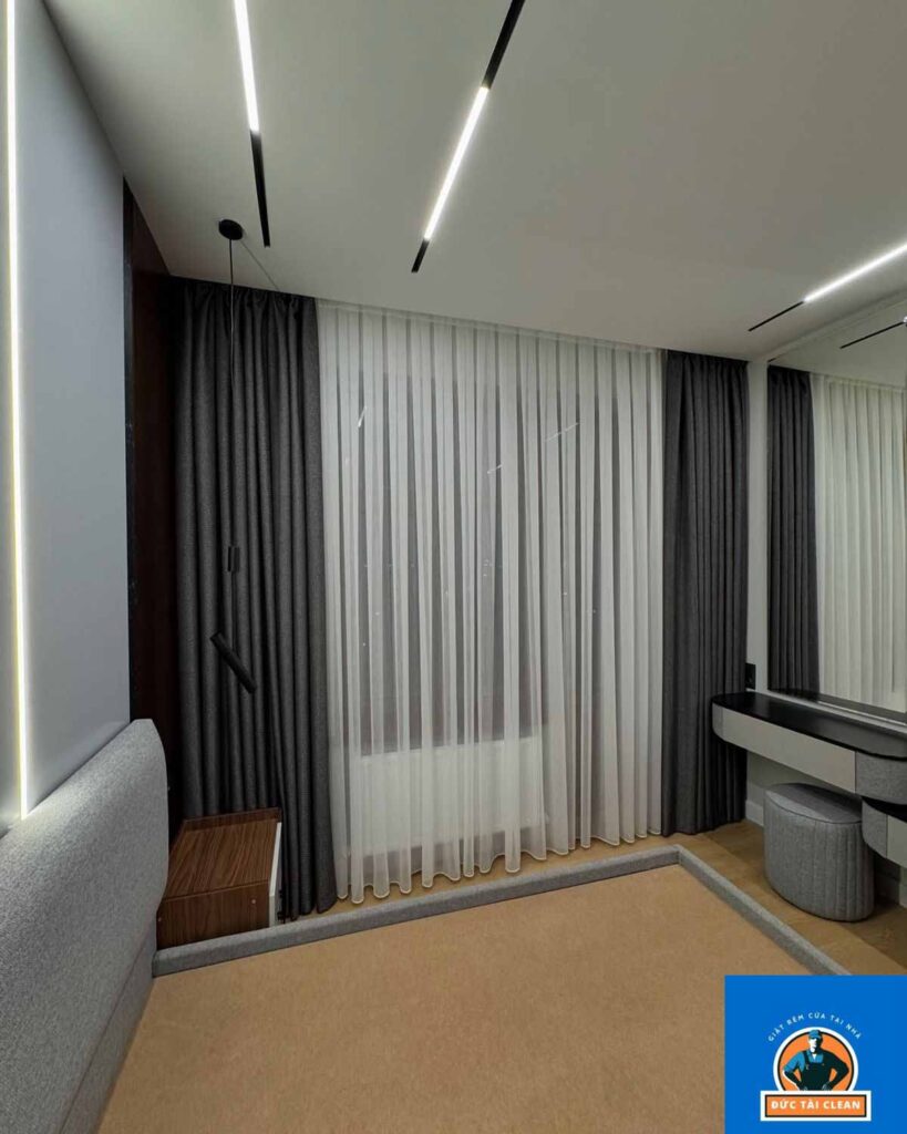 Dịch vụ giặt rèm cửa đống đa