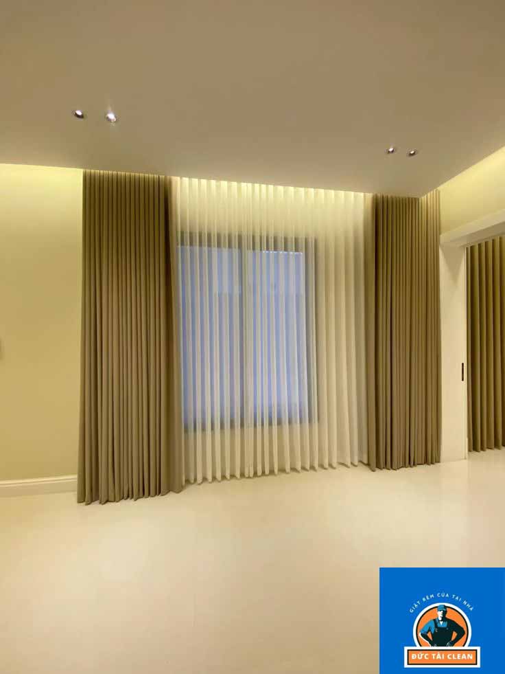 Dịch vụ giặt rèm cửa Cầu Giấy