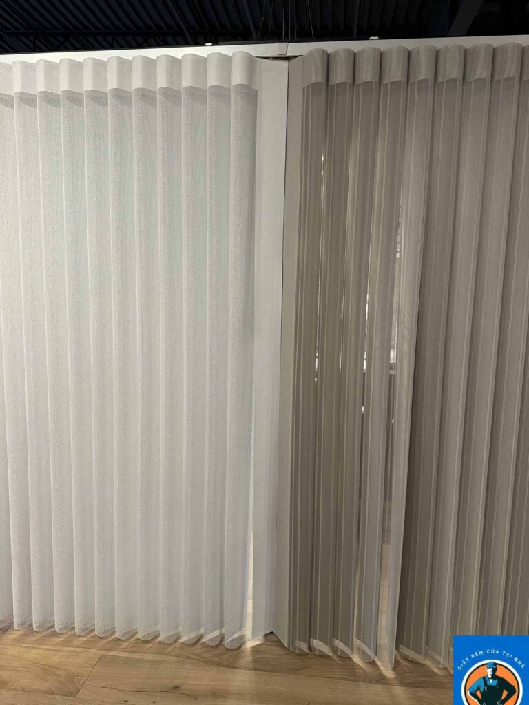 Thảo trang nhận giặt rèm giá rẻ tại Hoàng Mai