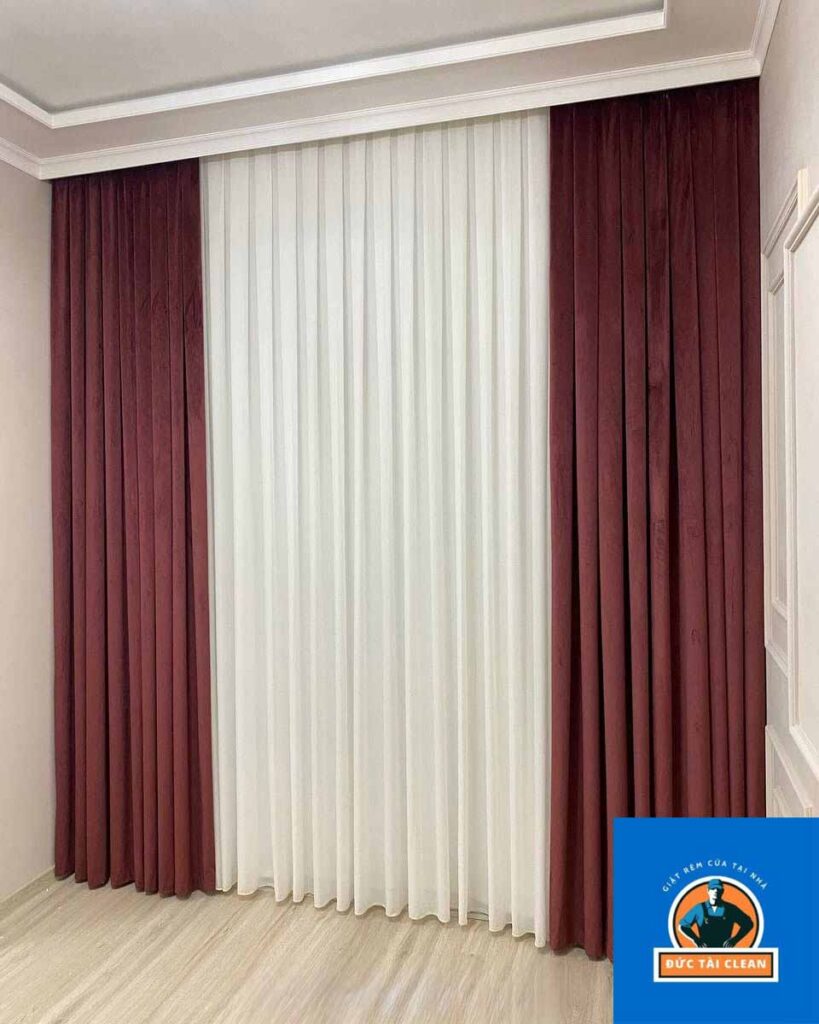 Đức Tài Clean chuyên nhận giặt rèm cửa Băc Từ Liêm
