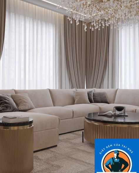 Washgo nhận giặt rèm cửa bao tháo lắp tại Sóc Sơn