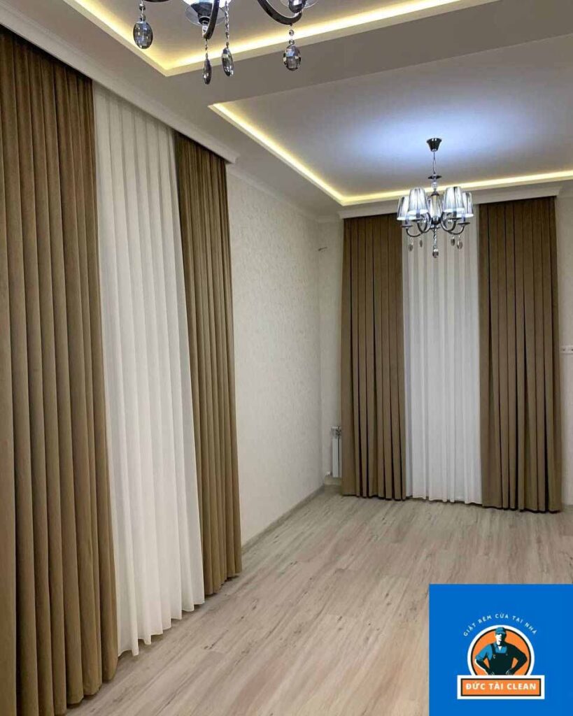 Hoàn Mỹ Clean nhận giặt rèm cưa tại nhà Nam Từ Liêm