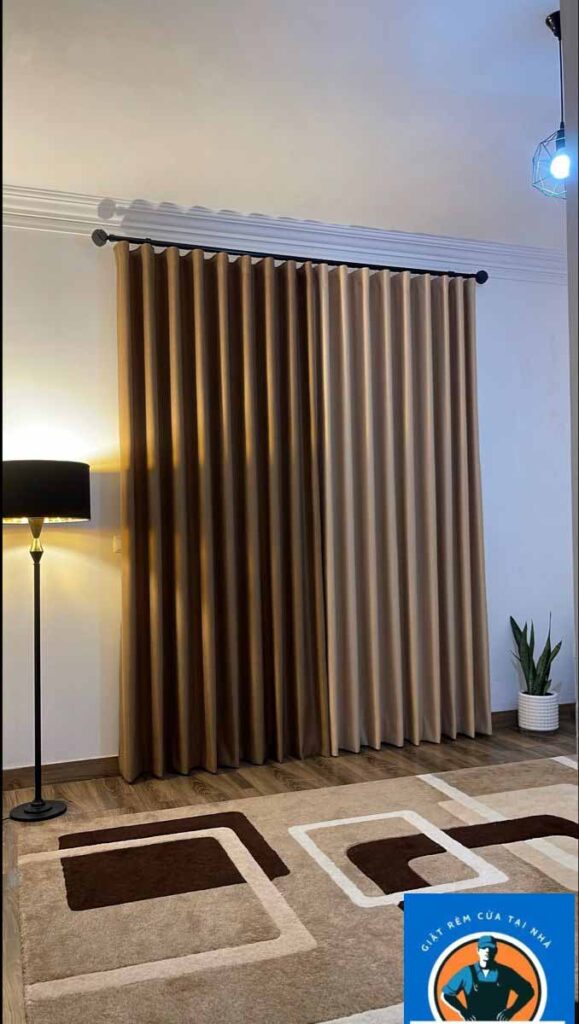 Đức Tài Clean chuyên nhận giặt rèm cửa tại Phúc Thọ